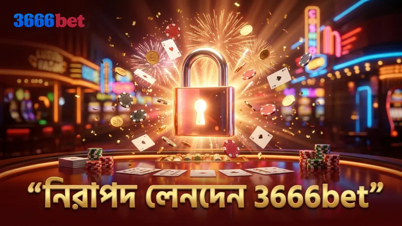 3666bet ক্যাসিনোর নিরাপদ লেনদেনের জন্য উন্নত এনক্রিপশন প্রযুক্তি।