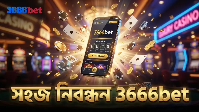 সহজ ও দ্রুত অ্যাকাউন্ট খোলার প্রক্রিয়া 3666bet প্ল্যাটফর্মে।
