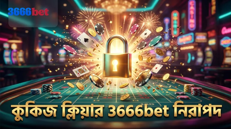 কুকিজ ক্লিয়ার করে 3666bet লগইন ত্রুটি কমান