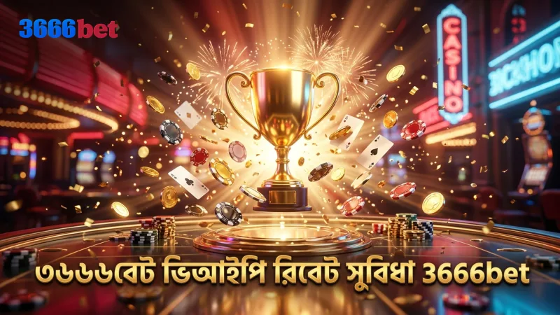 ৩৬৬৬বেট ভিআইপি ক্লাবের সদস্যদের জন্য বিশেষ রিবেট সুবিধা