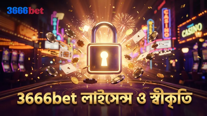 লাইসেন্স ও নিয়ন্ত্রকের স্বীকৃতির মাধ্যমে 3666bet এর বিশ্বাসযোগ্যতা।