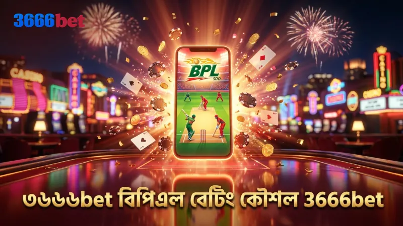 ৩৬৬৬bet প্ল্যাটফর্মে বিপিএল বেটিংয়ের জন্য প্রয়োজনীয় কৌশল।