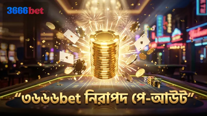 নিরাপদ পে-আউট নিশ্চিত করতে ৩৬৬৬bet এর নিরাপত্তা ব্যবস্থা।