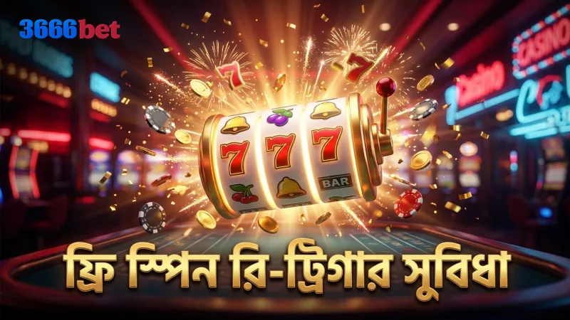 ফ্রি স্পিন রি-ট্রিগার সুবিধায় বেশি সুযোগ নিন ধাপে ধাপে