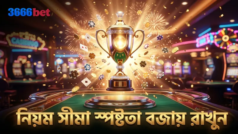 নিয়ম ও সীমাবদ্ধতার স্বচ্ছতা নিশ্চিত করে নিরাপদ খেলা চালিয়ে যান
