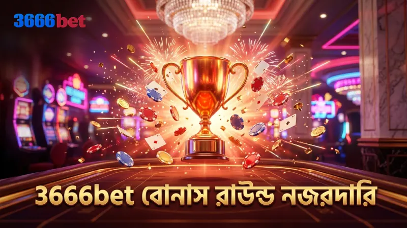 3666bet–এর মাধ্যমে বোনাস রাউন্ডের কার্যক্রম পর্যবেক্ষণ।