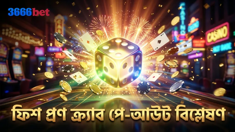 ফিশ প্রন ক্র্যাব ডাইস সিম্বল ও পে-আউট বিশ্লেষণ