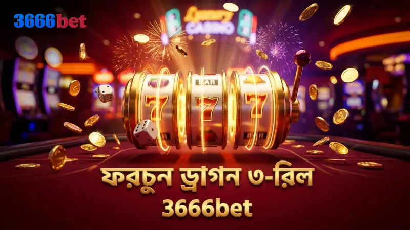 ফরচুন ড্রাগনের ৩-রিল মেকানিক্সের স্পষ্ট চিত্র
