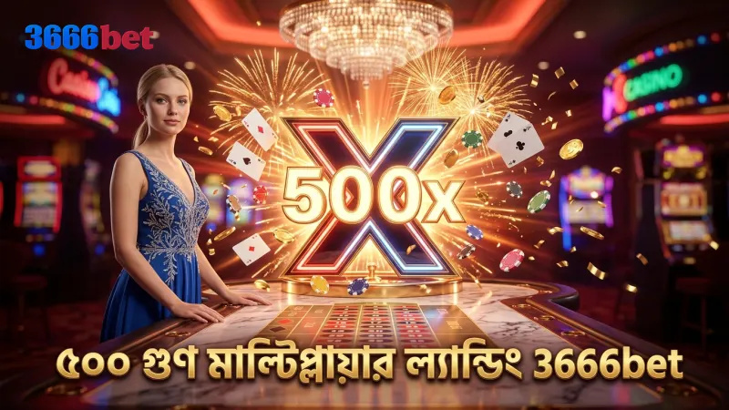 ৫০০ গুণ মাল্টিপ্লায়ার ল্যান্ডিং রেট গেমের উত্তেজনা বাড়ায়।
