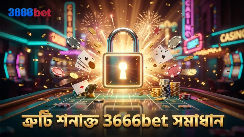 ট্রানজ্যাকশন ত্রুটি শনাক্ত করে 3666bet এ সমস্যা দ্রুত সমাধান