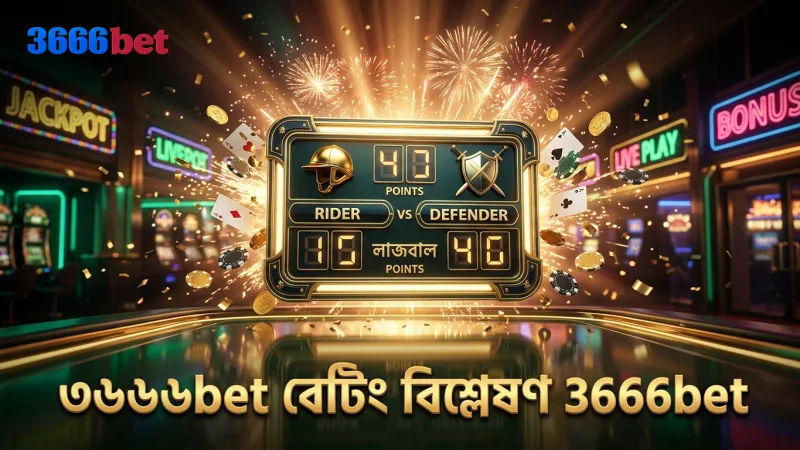 রাইডার ও ডিফেন্ডার পয়েন্ট বেটিং নিয়ে ৩৬৬৬bet এর বিশ্লেষণ