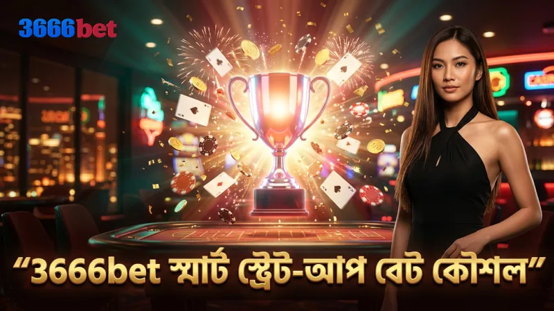 স্ট্রেট-আপ বেটের মাধ্যমে স্মার্ট খেলার কৌশল 3666bet দ্বারা প্রমাণিত।