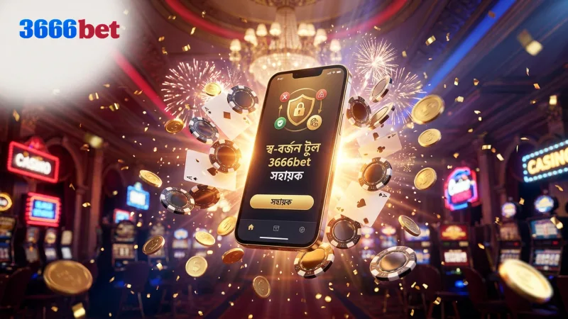 3666bet এর স্ব-বর্জন টুল খেলোয়াড়দের সহায়ক।