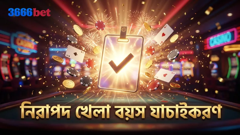 বয়স যাচাইকরণের মাধ্যমে নিরাপদ খেলার পরিবেশ নিশ্চিত।