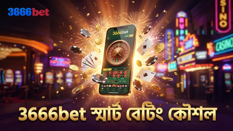 3666bet প্ল্যাটফর্মে স্মার্ট বেটিং কৌশল প্রয়োগ করে সুবিধা নিন