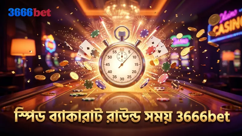 স্পিড ব্যাকারাটে প্রতি রাউন্ড গড় সময় মাত্র ২৭ সেকেন্ড।