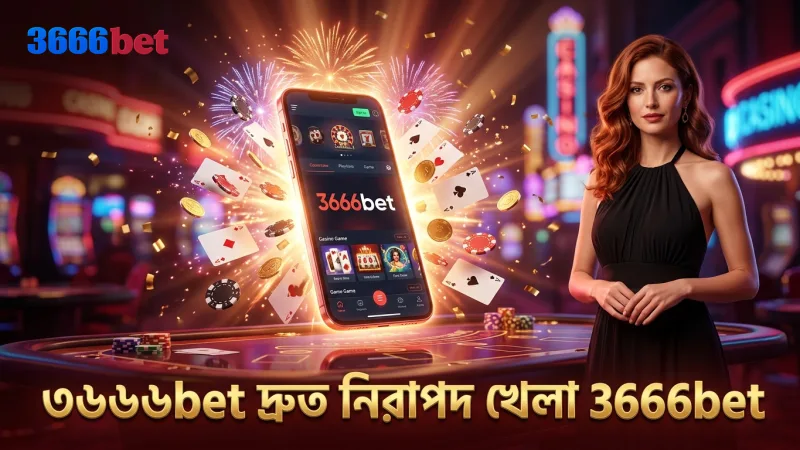 ৩৬৬৬bet এর মাধ্যমে দ্রুত ও নিরাপদ খেলার অভিজ্ঞতা