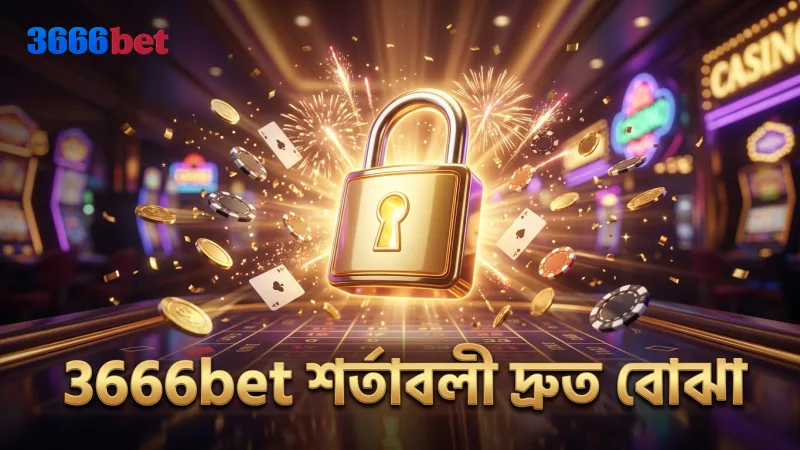 3666bet এর শর্তাবলী দ্রুত ও স্পষ্টভাবে বোঝার উপায়।